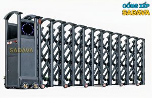 Chất liệu cổng bằng nhôm cũng được nhiều khách hàng chọn lựa