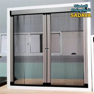 Cửa lưới chống côn trùng dạng lùa từ SaDaVa được nhiều người ưa dùng