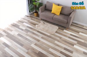 Sàn gỗ công nghiệp có thể sử dụng ốp sàn hoặc ốp tường